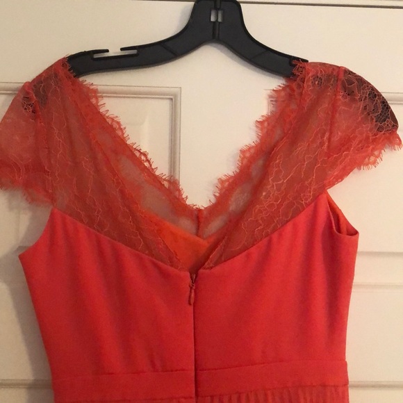 BCBG Orange Ball Gown - Picture 5 of 7
